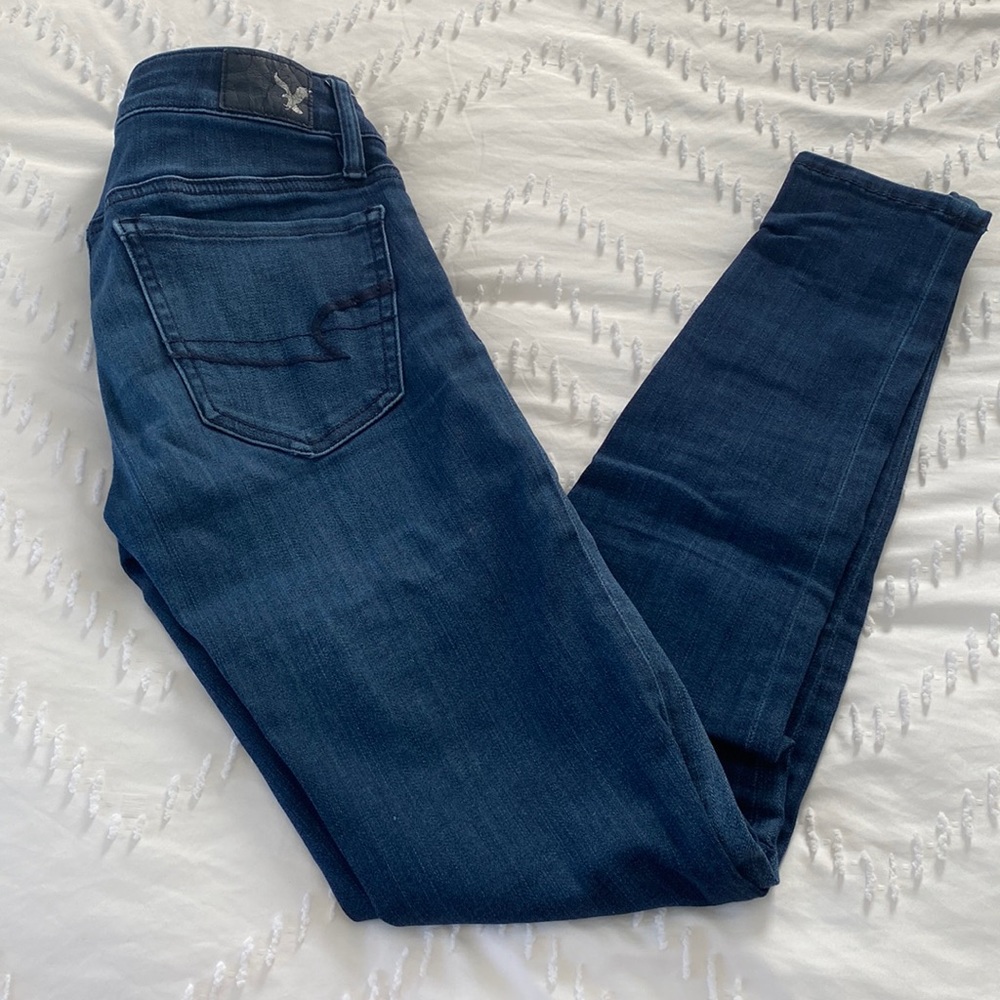 American Eagle Mid Rise Skinny Jeggings